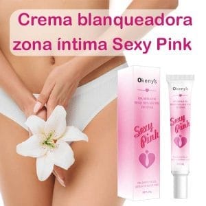 Crema blanqueadora zona íntima Sexy Pink portada